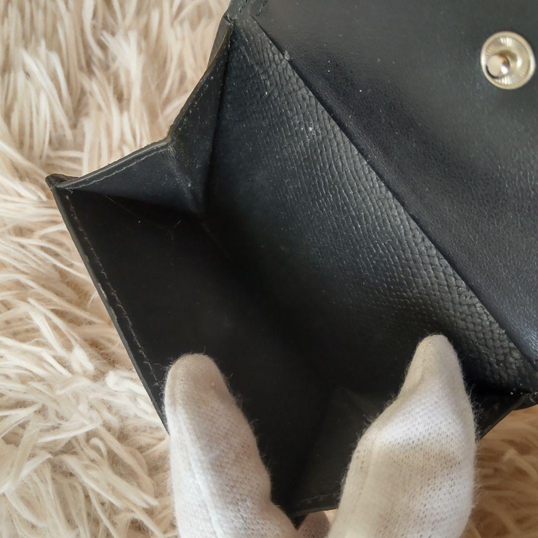 美品✨ボナベンチュラ 2つ折り財布 ブラック ケース