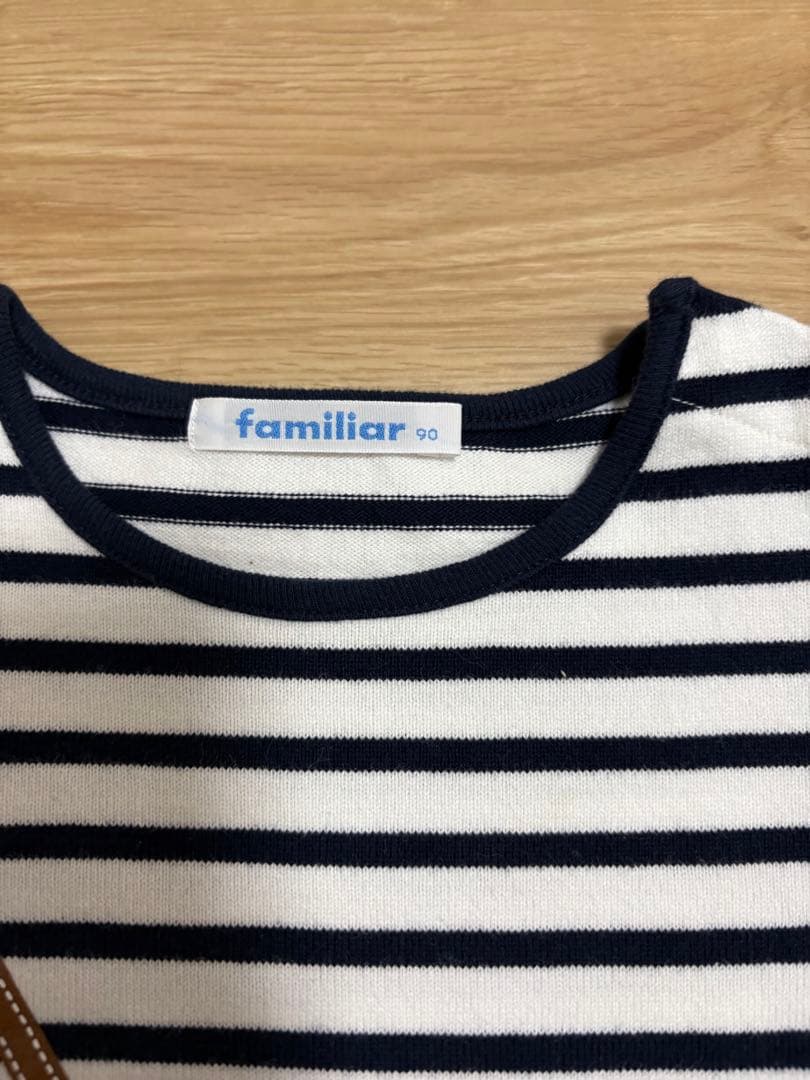 スー【プロフィール必読】 様　familiar サイズ90 ワンピース2点セット
