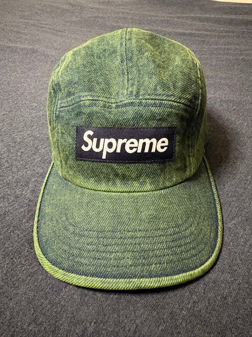 【Abbey】Supreme Denim Camp Cap