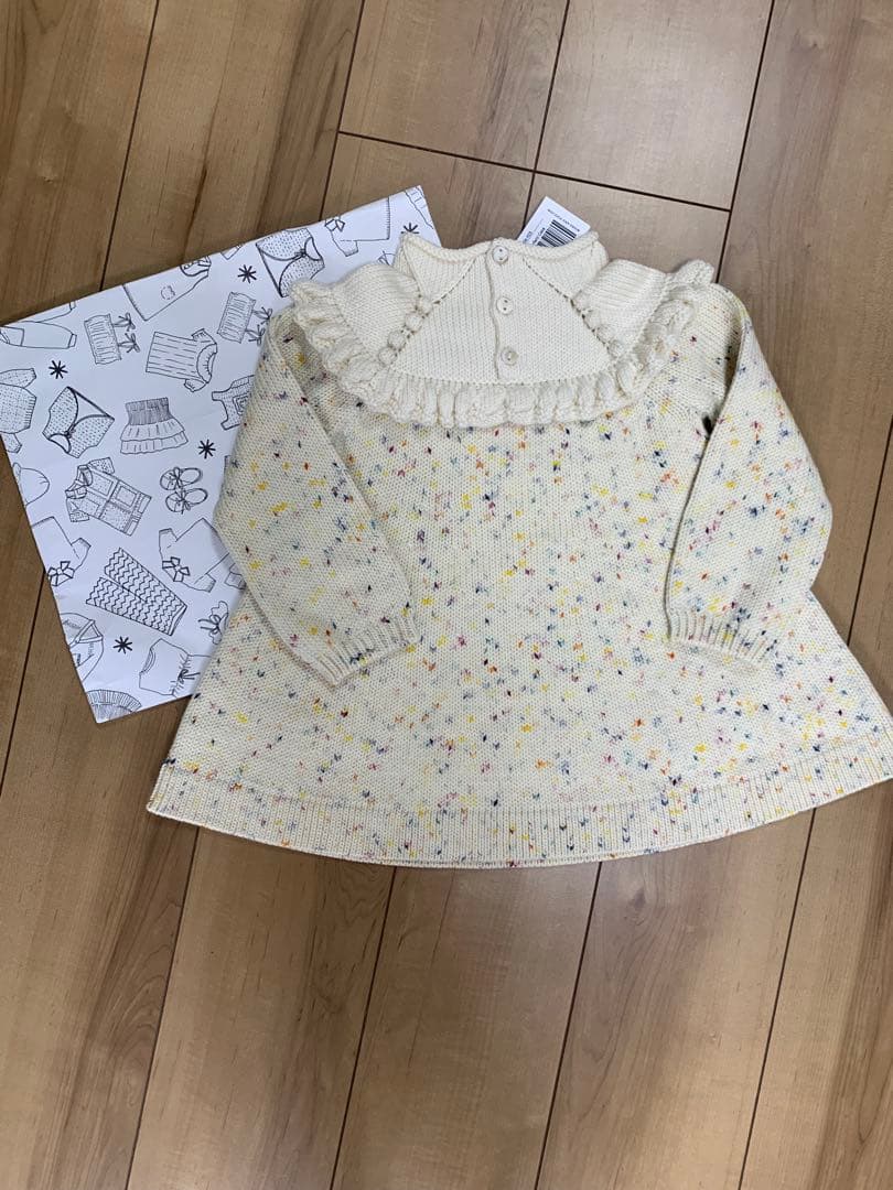 ワンピース misha and puff MTO Ruffle Tunic Dress 3Y