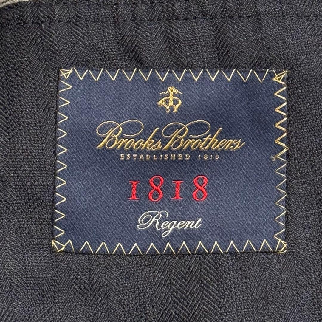 極美品 BROOKS BROTHERS テーラードジャケット リネン ネイビー