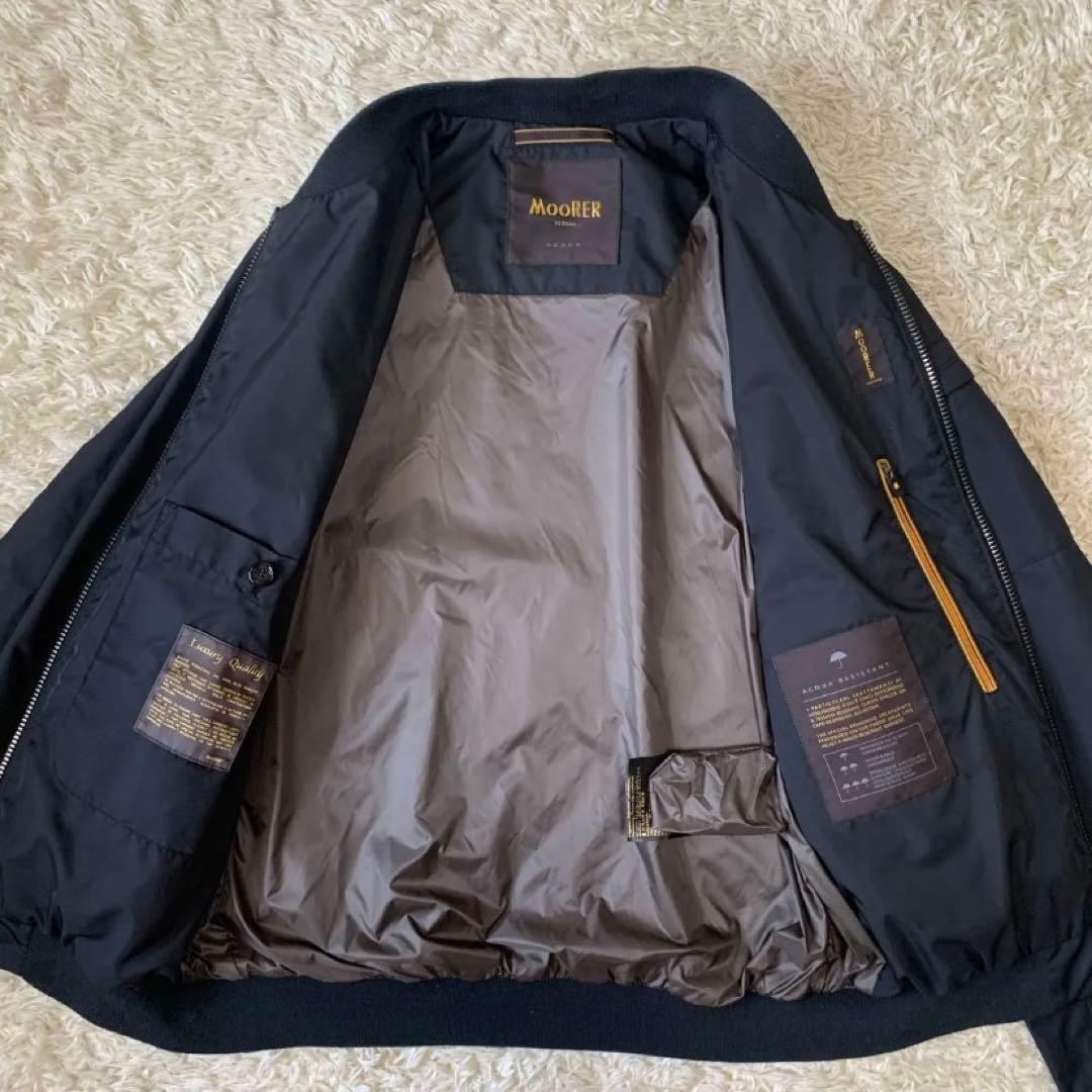 極美品　MOORER ムーレー CORELLI WK 撥水 ブラック　コレッリ