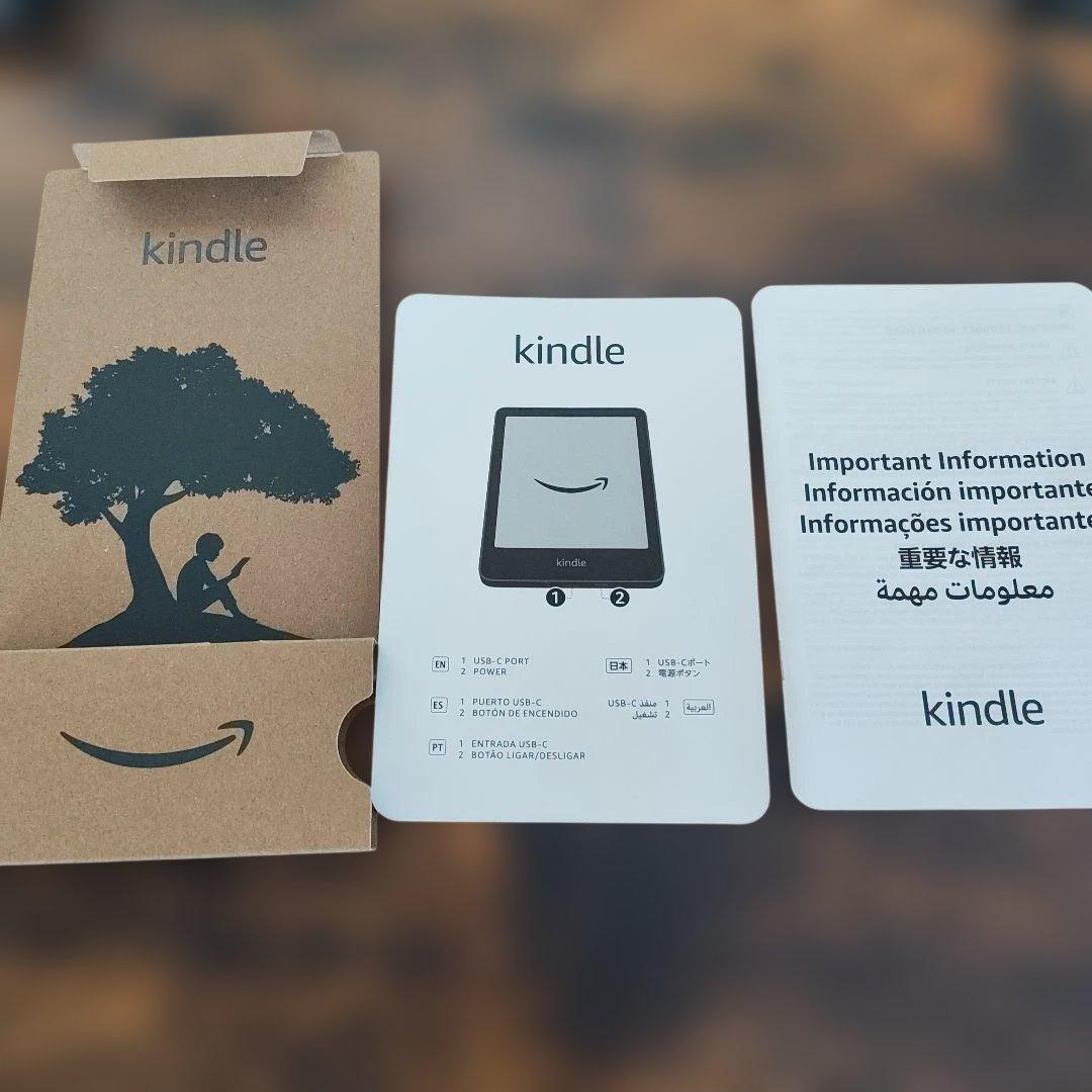 Kindle 第11世代　16GB デニムブルー　ケースつき