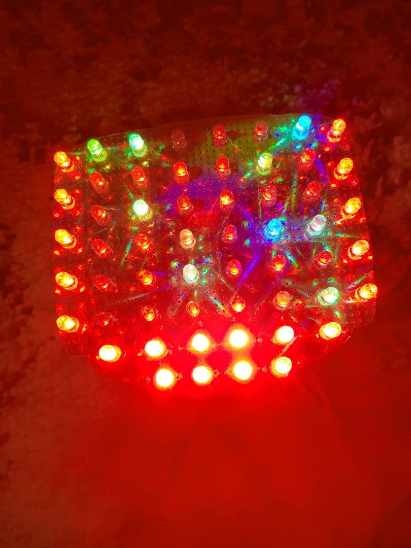 ホーク2 ホーク3 流れるようなLEDテールライト　テールランプ　基盤レインボー
