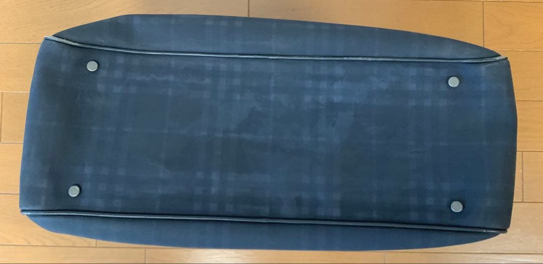 Burberry チェック柄 ボストンバッグ