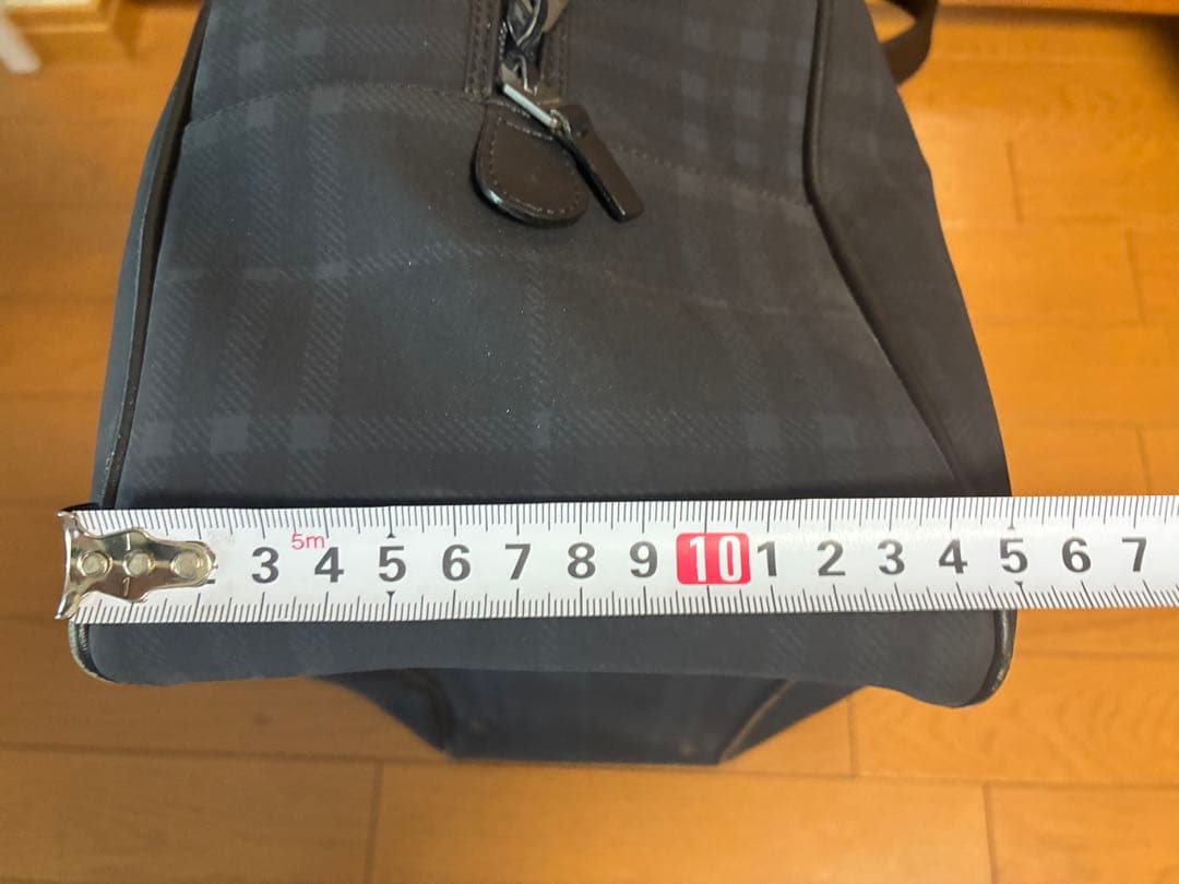 Burberry チェック柄 ボストンバッグ