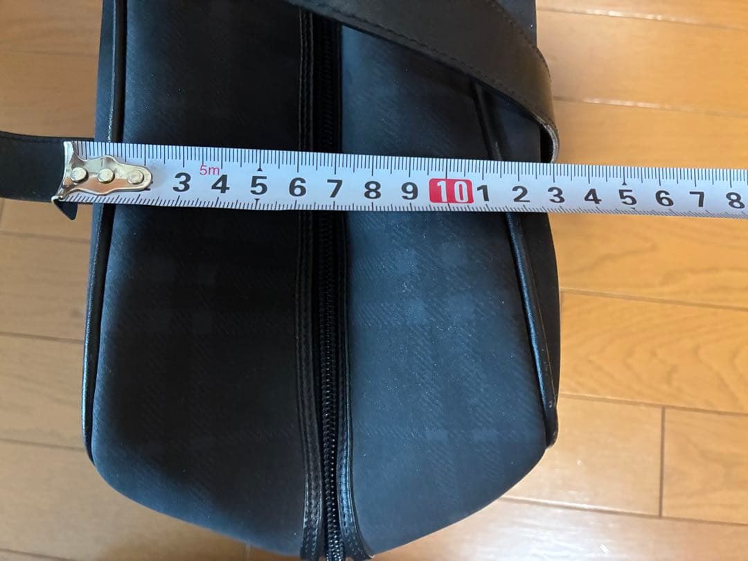 Burberry チェック柄 ボストンバッグ