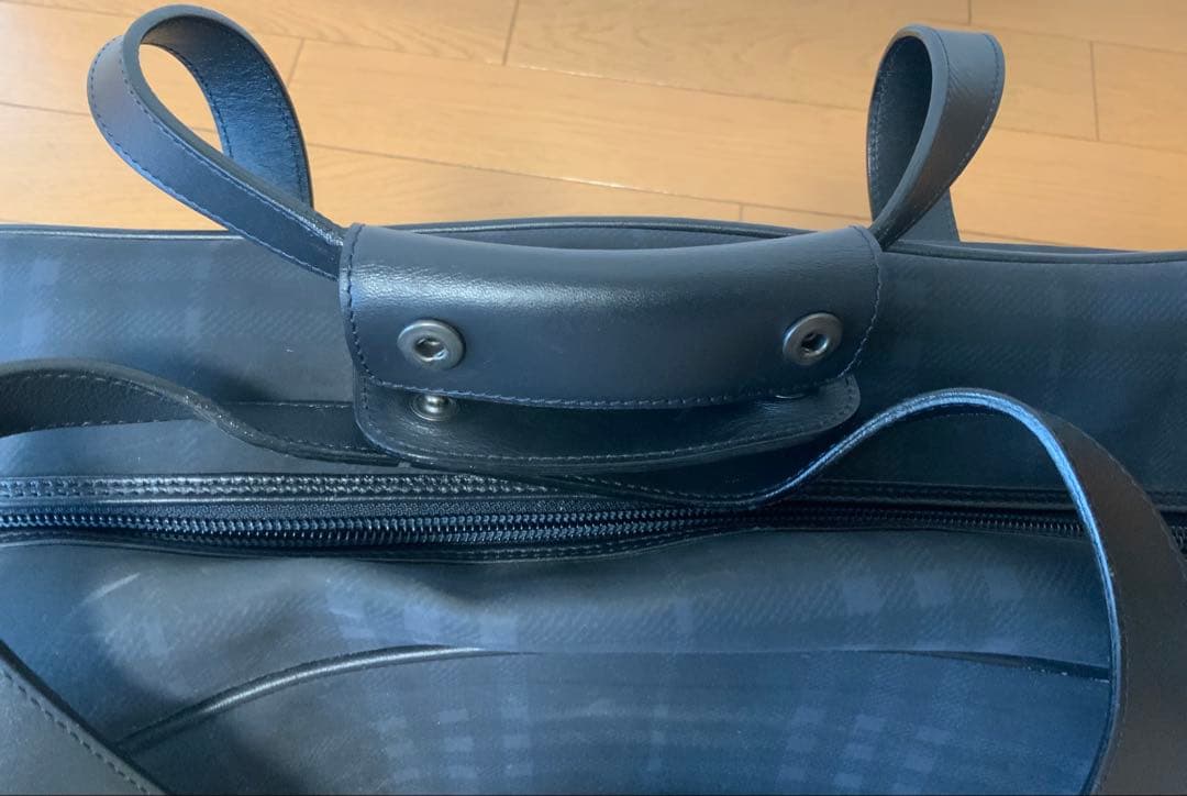 Burberry チェック柄 ボストンバッグ