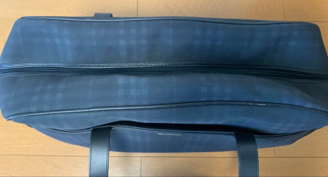 Burberry チェック柄 ボストンバッグ