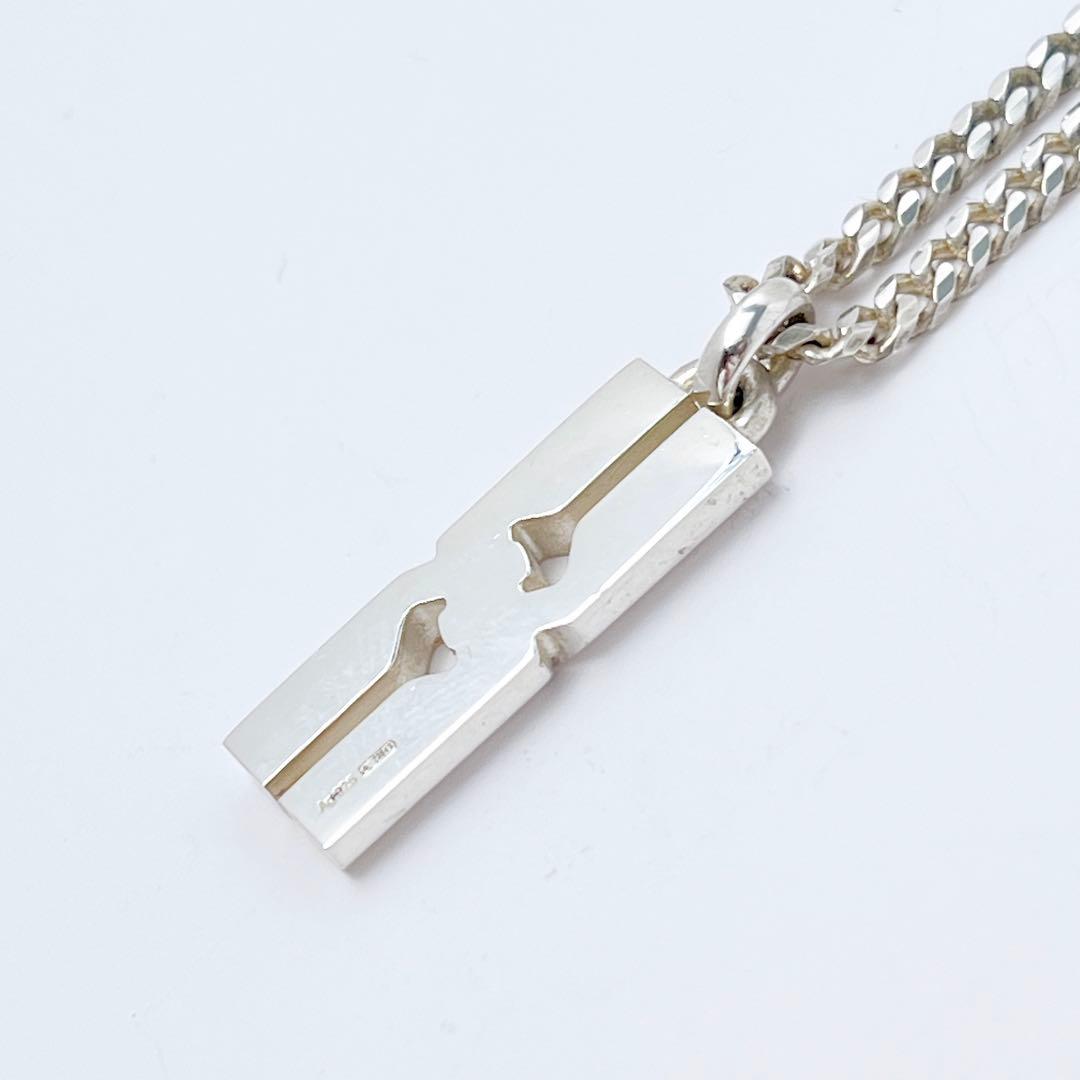 極美品 グッチ GUCCI 925 ネックレス ペンダント シルバー OT631