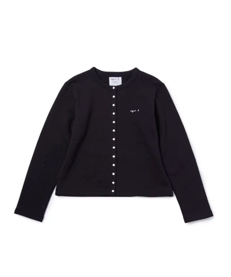 agnes b.× ADAM ET ROPE裏起毛 カーディガン