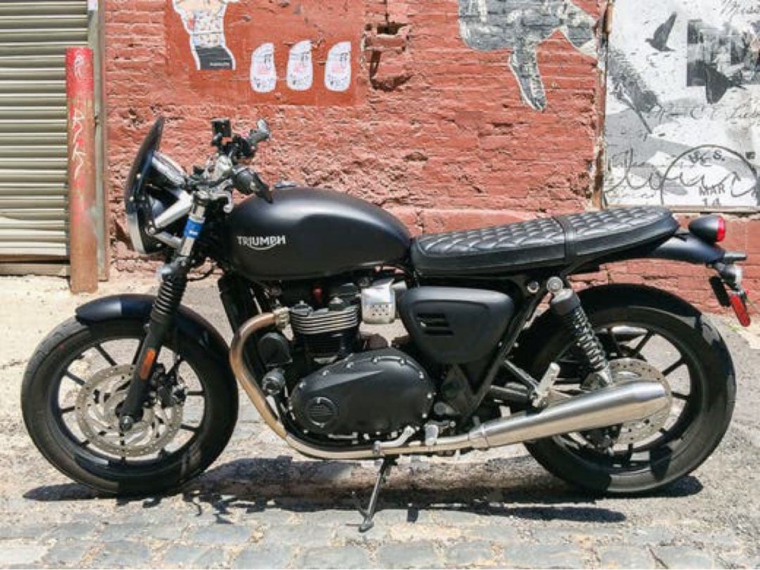 TRIUMPH ベンチシート　キルティングシート ブラウン　A9708614