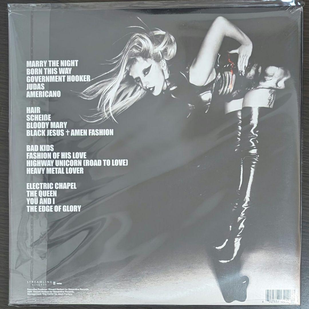 新品未開封 Lady Gaga Born This Way LPレコード