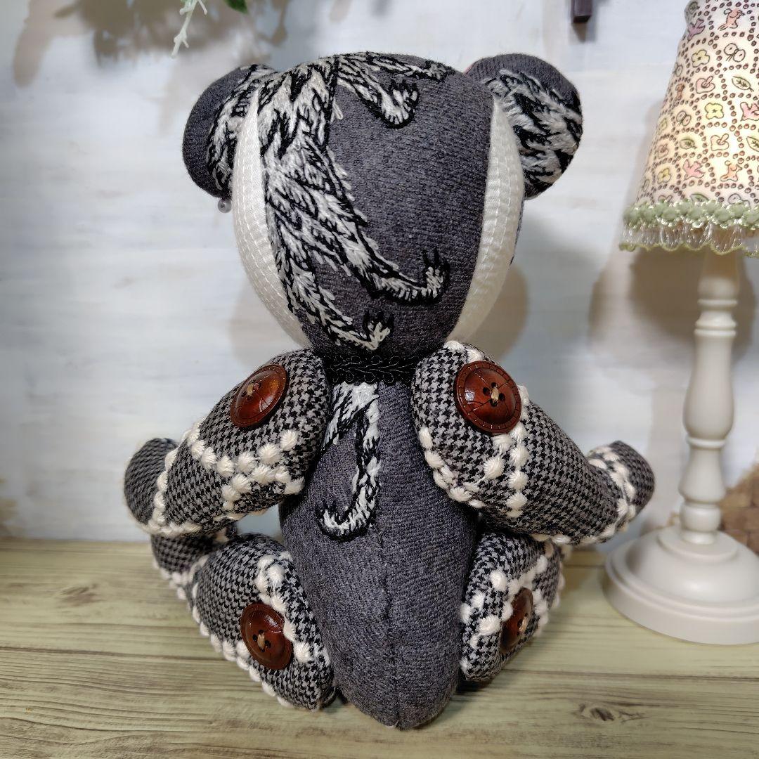 梅*様 【オークションです】ミナペルホネン＊ハンドメイド＊ぬいぐるみ＊テディベア