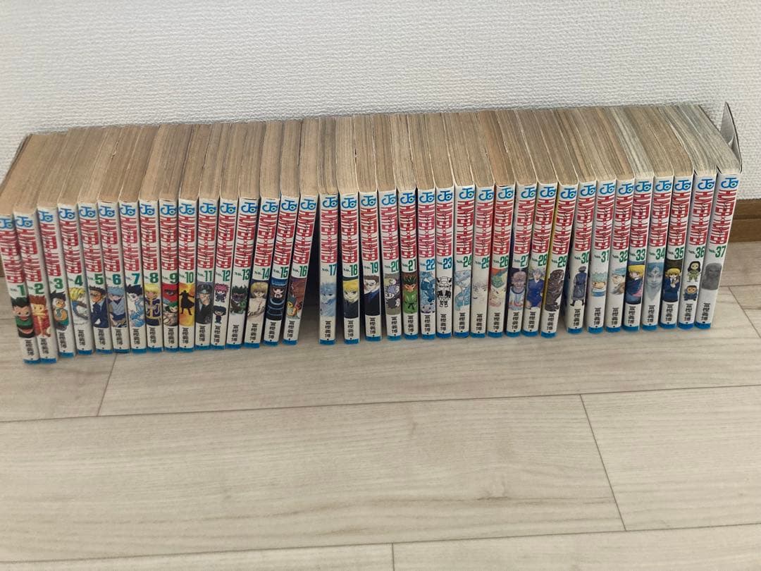 最安値！！HUNTER×HUNTER 少年ジャンプ 漫画 全37巻 セット