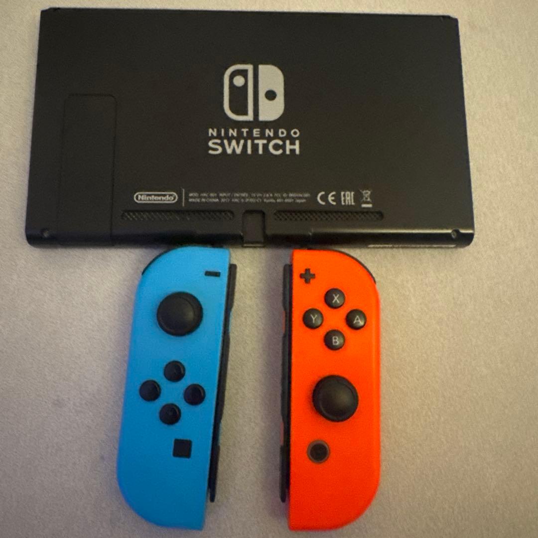 Nintendo Switch 本体 有線LANアダプタ、ケース付き