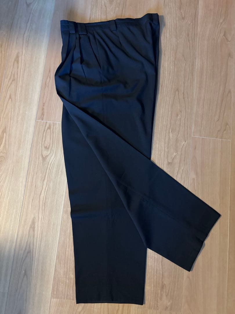 GIANNI VERSACE 黒 ダブルブレスト スーツジャケット