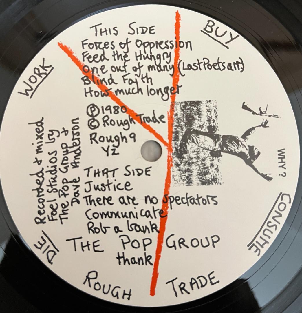 洋楽 (LP) The Pop Group / For How Much Longer