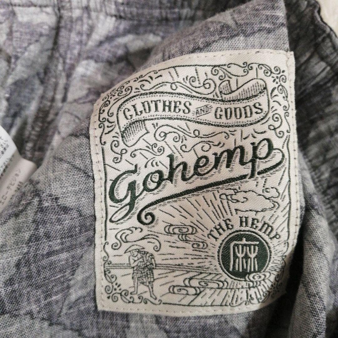gohemp 葉柄 サルエルパンツ