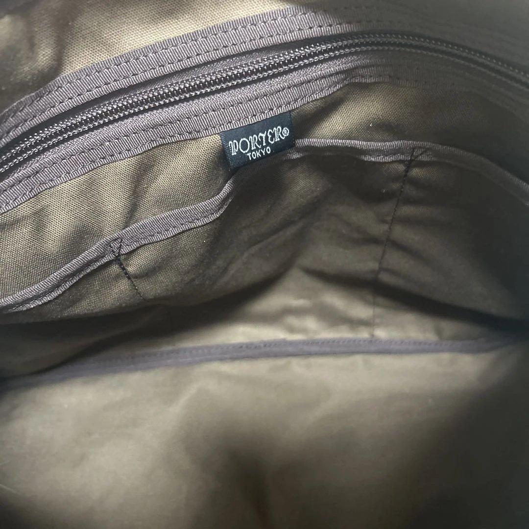 【未使用級】PORTER ポーター　フリースタイル ボストンバッグ　ブラウン