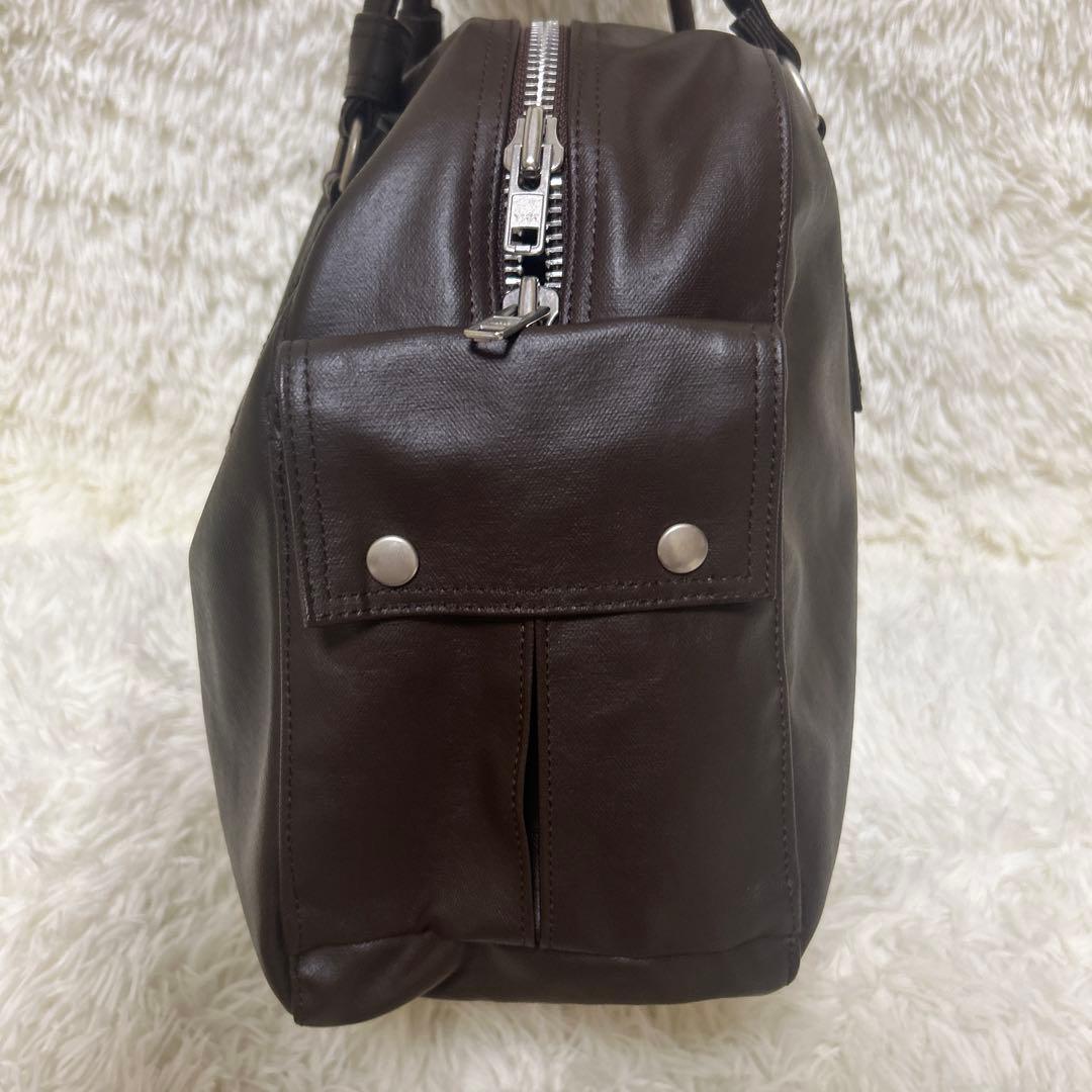 【未使用級】PORTER ポーター　フリースタイル ボストンバッグ　ブラウン