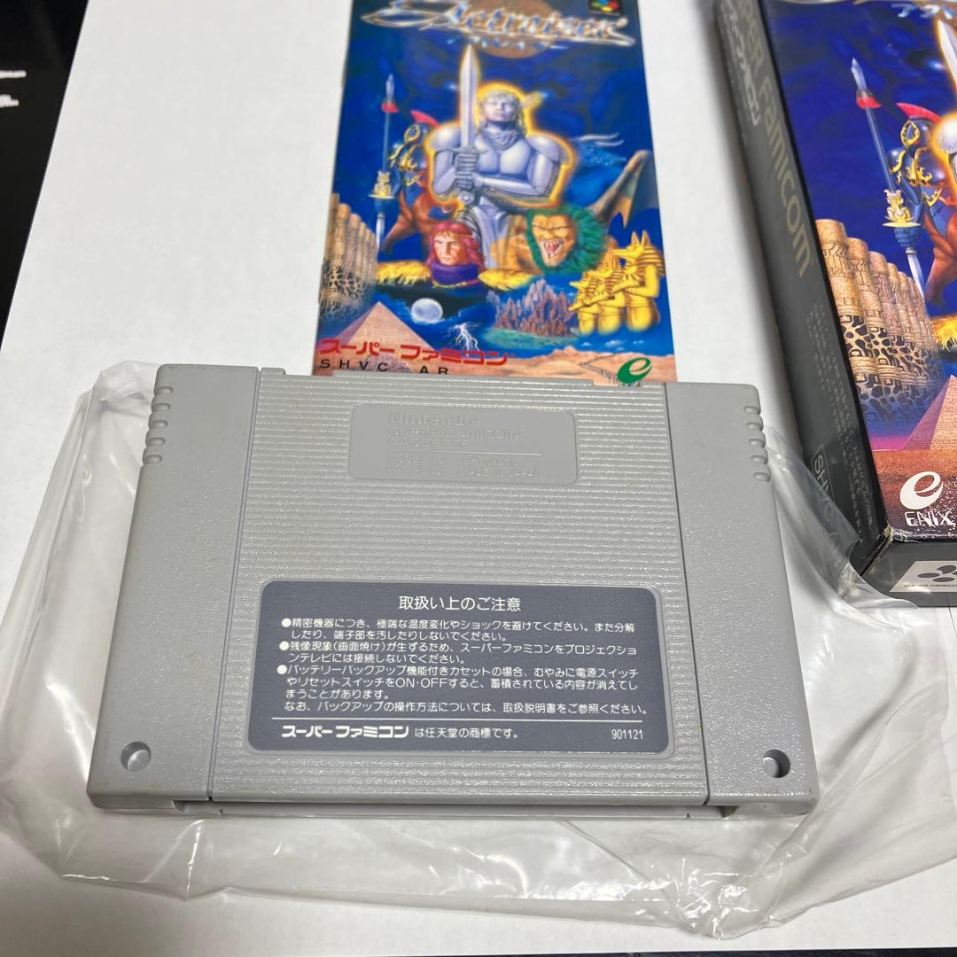 アクトレイザー　箱　説明書　初期動作確認済み