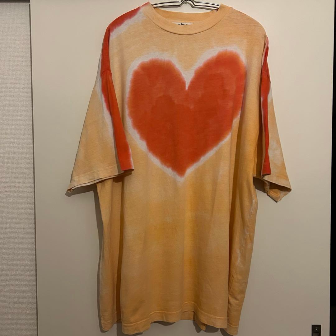 あいみょん着用　acne studios タイダイ柄ハートTシャツ