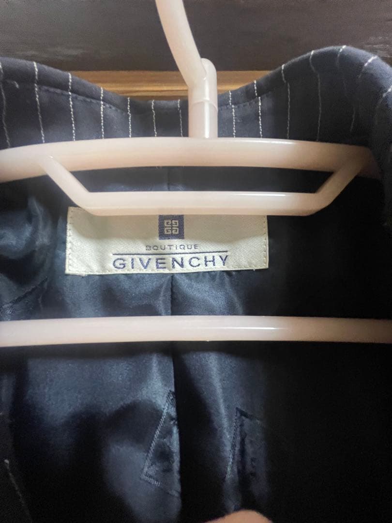 ✨タイムセール✨GIVENCHY ジバンシィ ジャケット ピンストライプ ダブル
