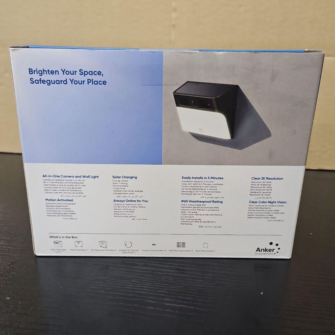 @*a様 Anker Eufy Solar Wall Light Cam S12