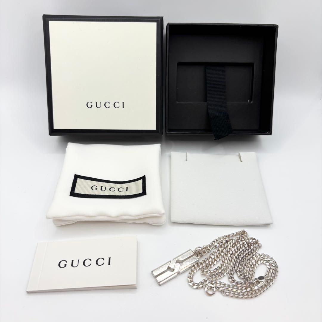 GUCCI ネックレス ノットインフィニティ 喜平 シルバー925 F82