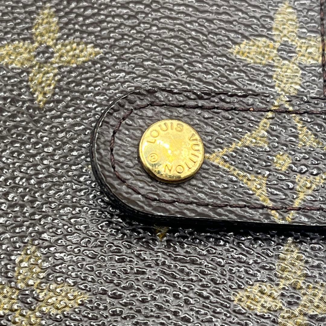 ルイヴィトン モノグラム コンパクトジップ ミニ 財布 折り財布 M61667