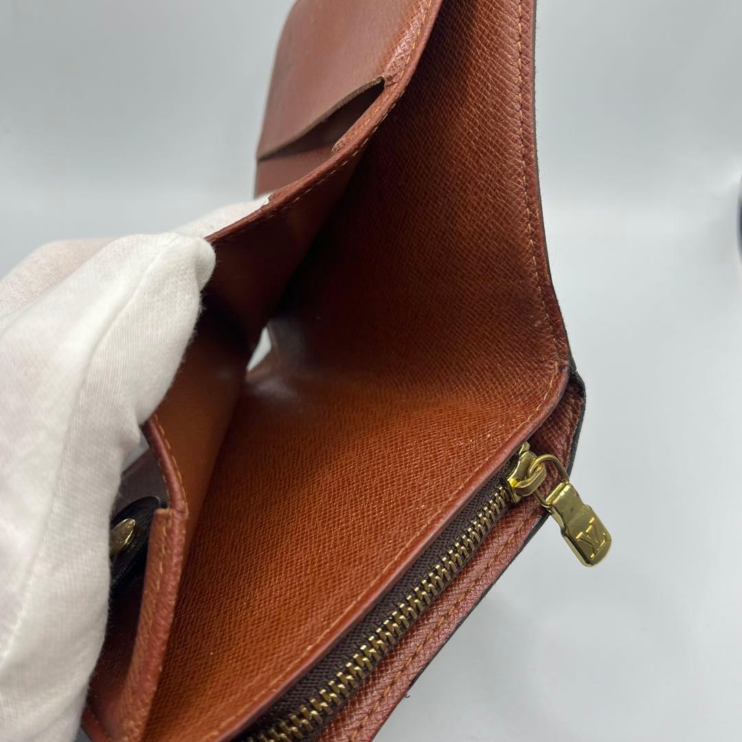 ルイヴィトン モノグラム コンパクトジップ ミニ 財布 折り財布 M61667