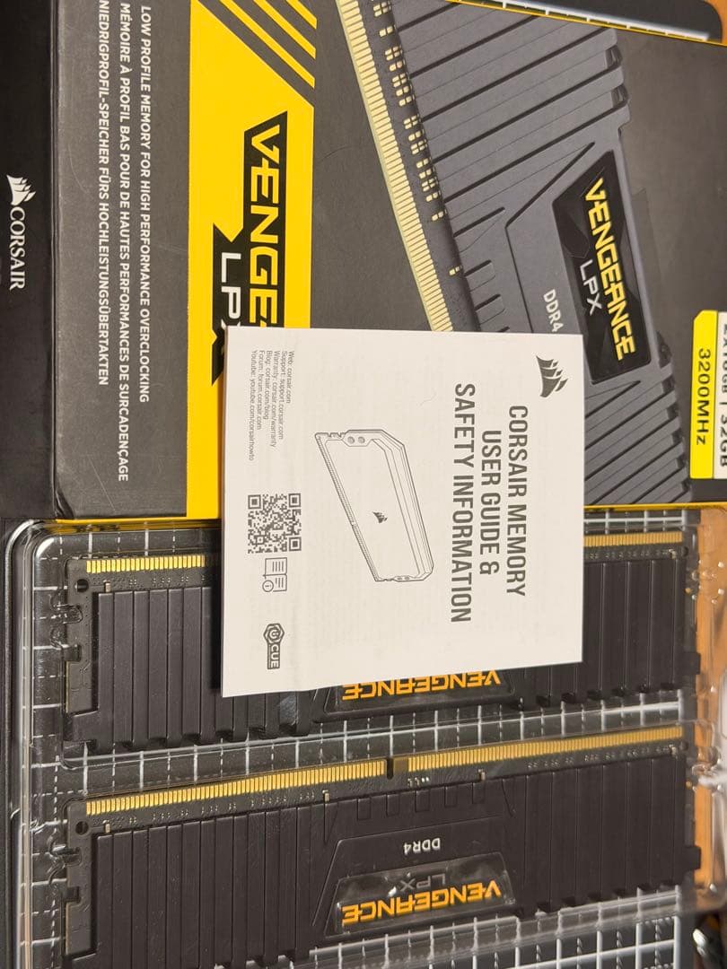 CORSAIR DDR4-3200MHz 32GB [16GB×2枚]