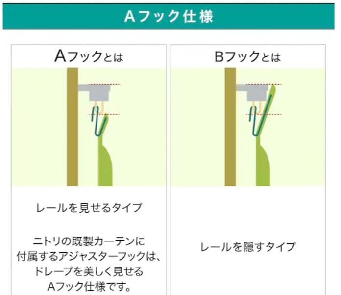 ニトリ ホワイトドレープカーテン 4枚セット