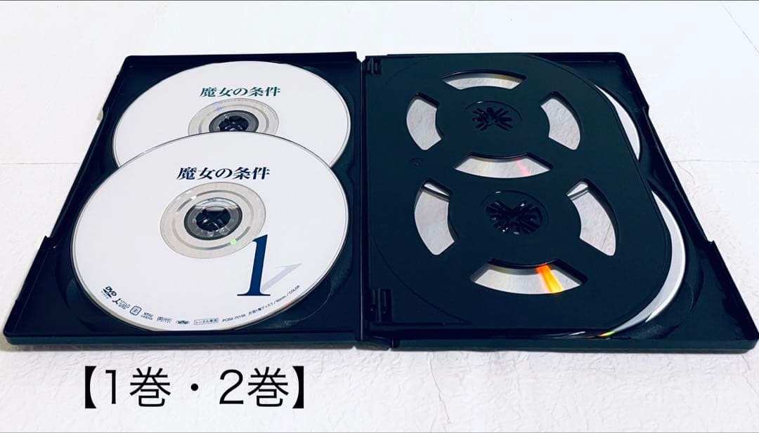 魔女の条件　【全６巻】　レンタル版DVD 全巻セット　松嶋菜々子　滝沢秀明