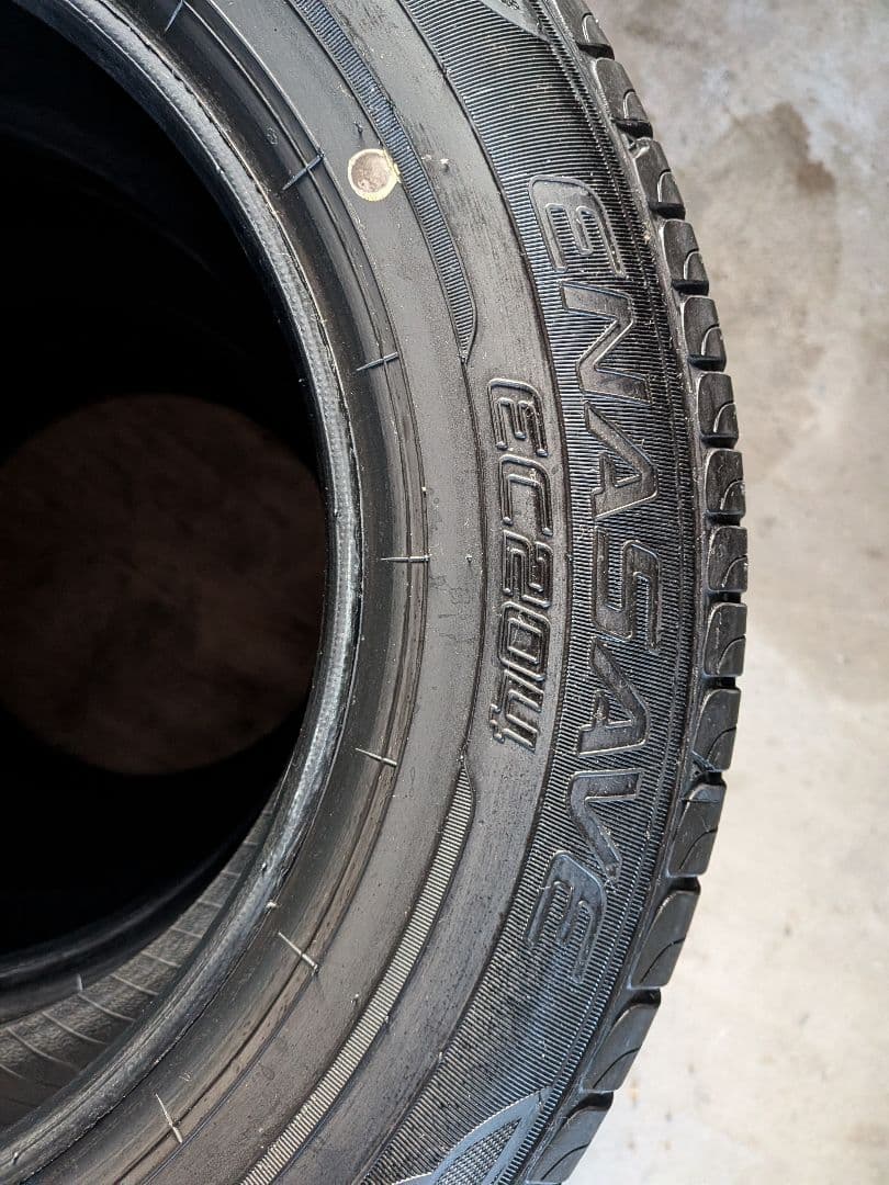 とりまる　2/2　175/70R14 中古DUNLOP　エナセーブサマータ