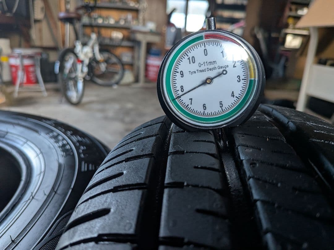 とりまる　2/2　175/70R14 中古DUNLOP　エナセーブサマータ