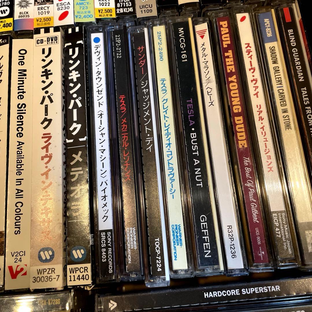 洋楽CD　国内盤　６６枚　まとめ売り　ハードロック、ヘヴィーメタルなど