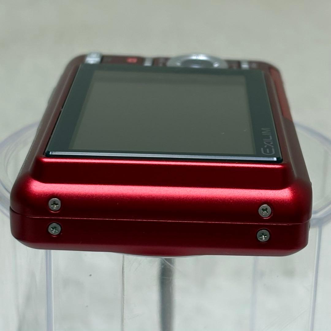 CASIO カメラ　エクシリム　EX-Z77 レッド コンデジ　動作品