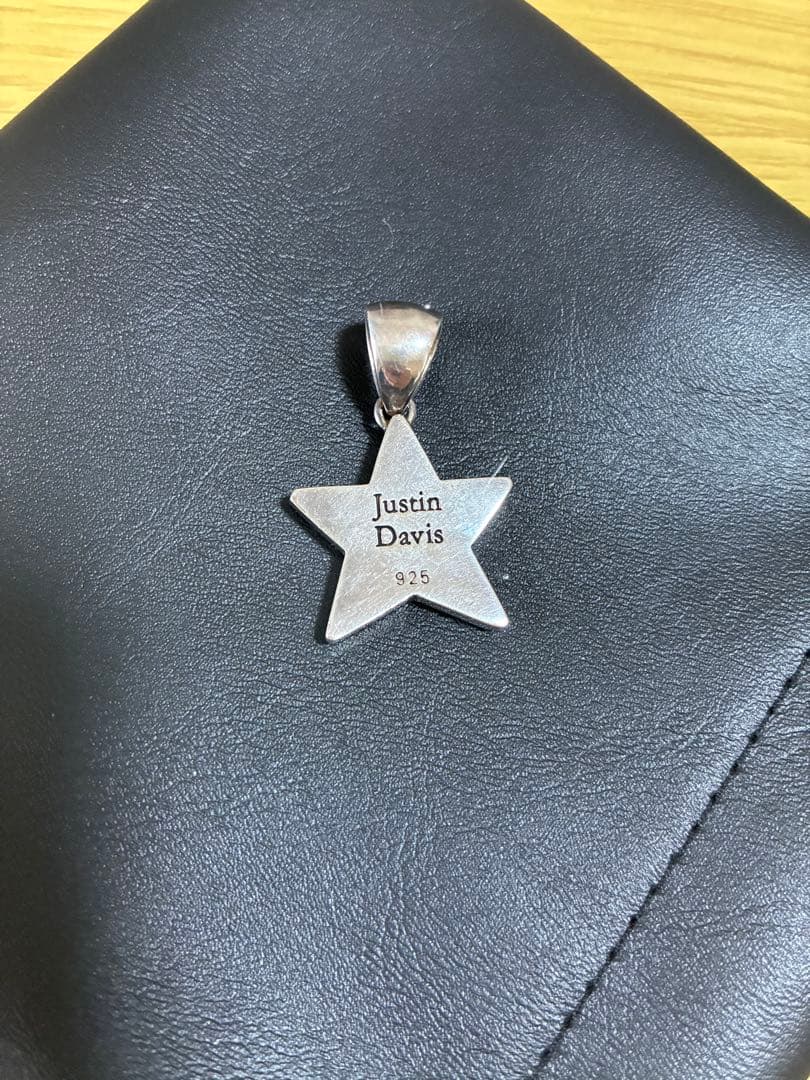 即日発送　Justin Davis 星型ペンダント　VIVASUPER STAR