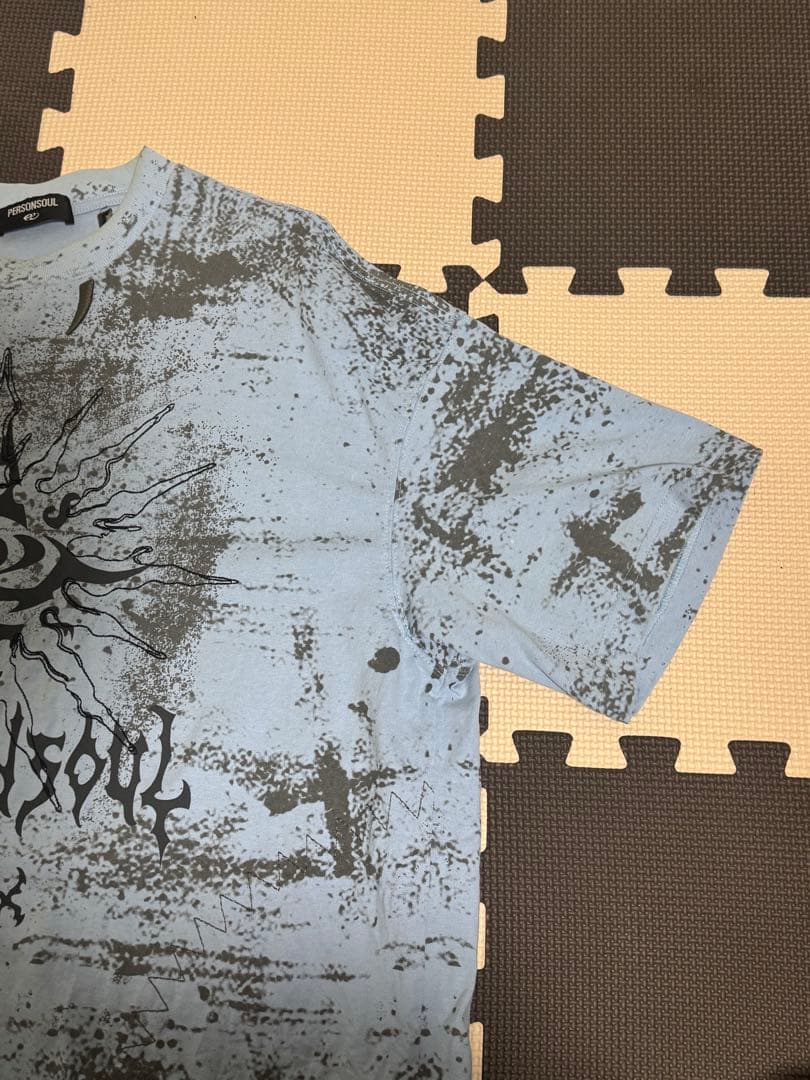 【PERSONSOUL】Tshirt color BLUE(最安値)