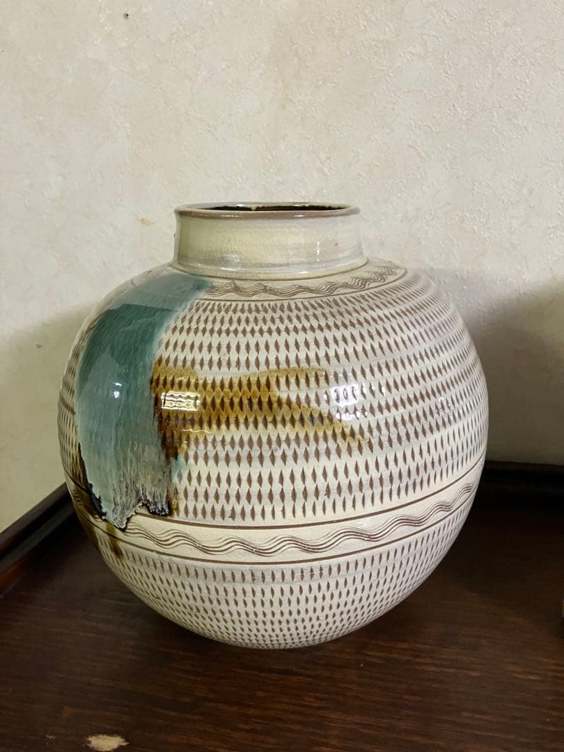 ★限定★⑨小鹿田焼 丸型陶器 2点セット