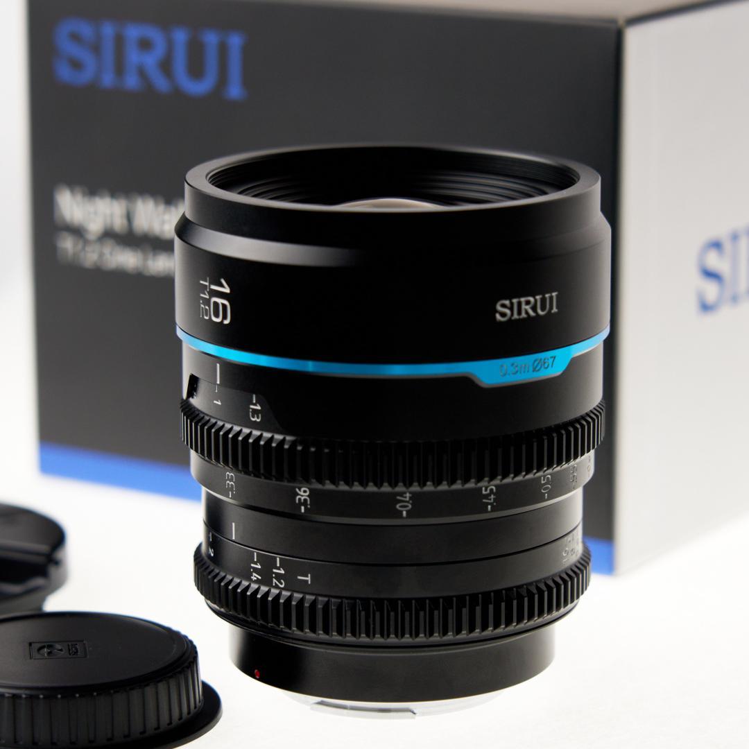 SIRUI Night Walker 16mm T1.2 S35 Eマウント