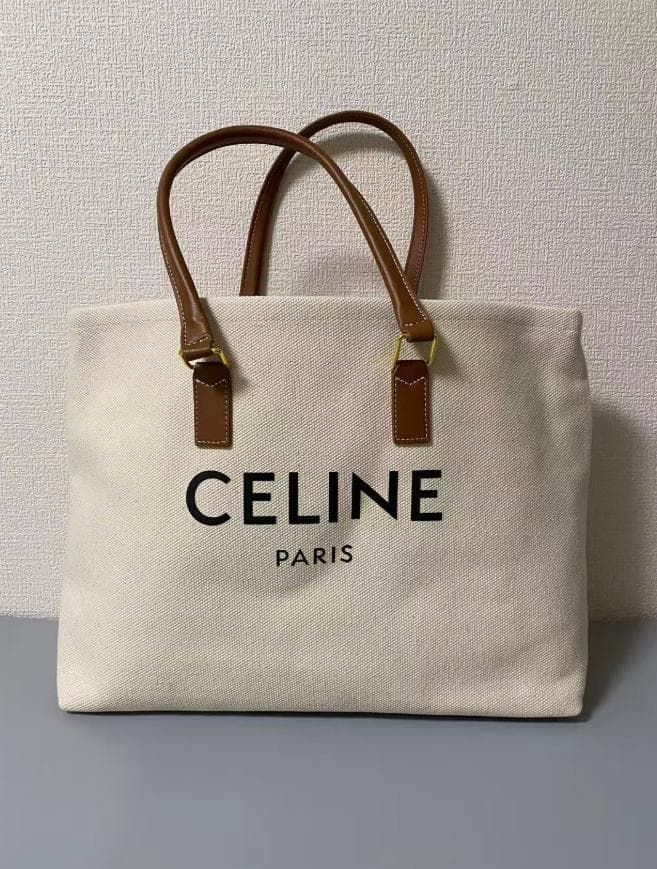 CELINE トートバッグ クリーム色