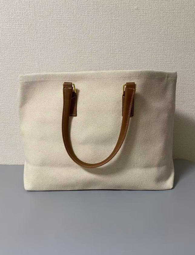 CELINE トートバッグ クリーム色