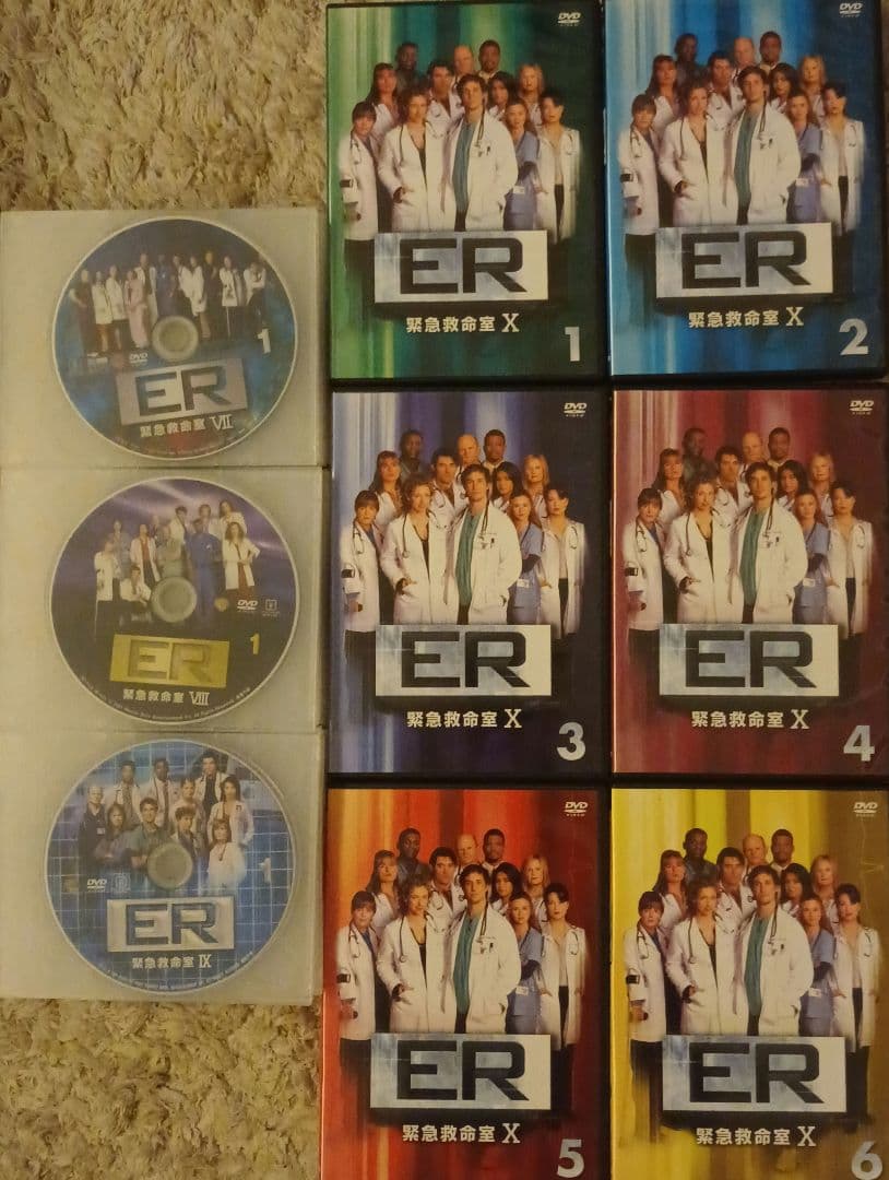 年末年始に楽しむ❣美品・最安値❣ER DVD 全シーズンフルセット+LIVE1枚