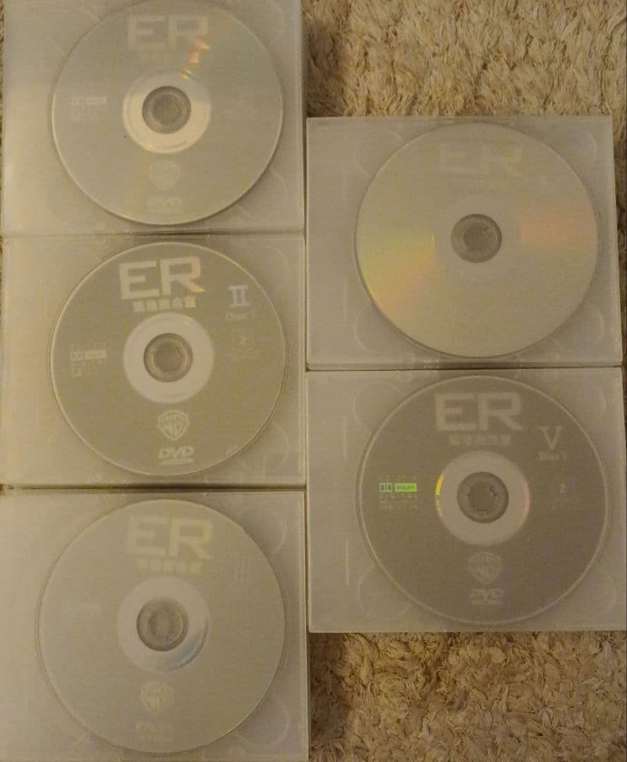 年末年始に楽しむ❣美品・最安値❣ER DVD 全シーズンフルセット+LIVE1枚