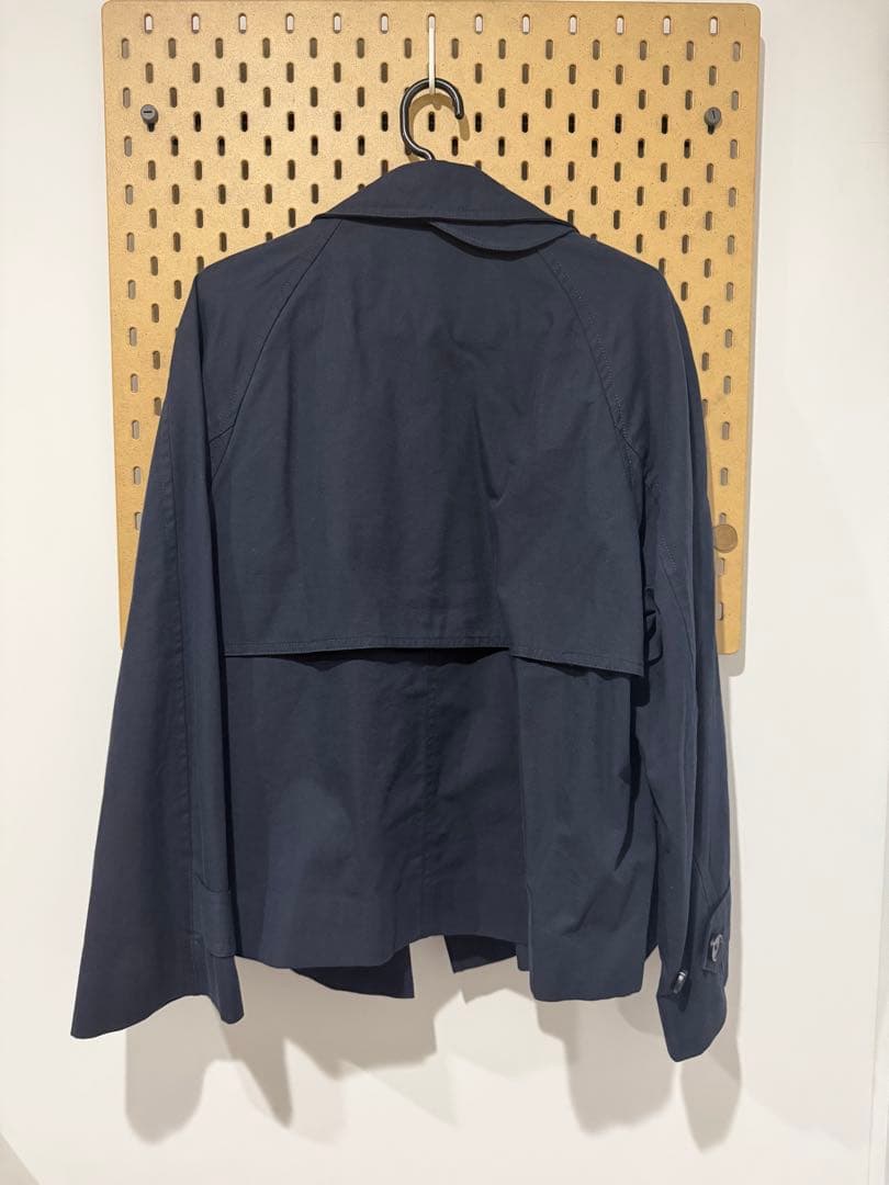 spick & span ソフトツイルショートトレンチコート