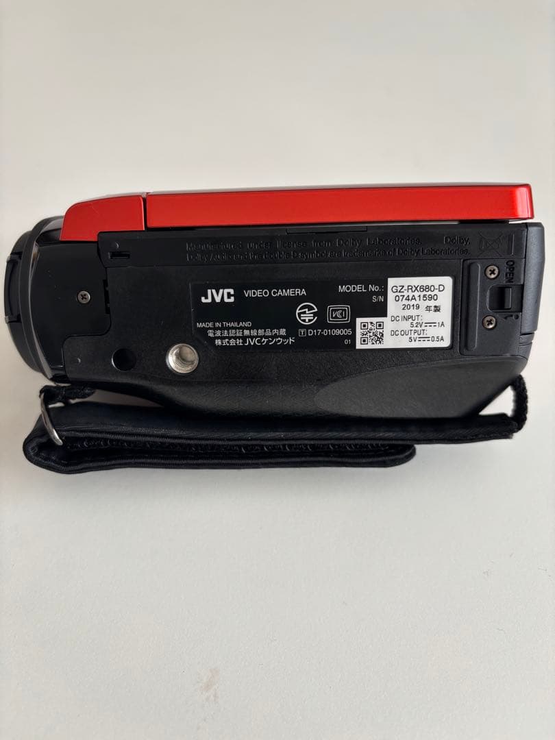 美品！JVCケンウッド Everio R GZ-RX680-D 動作品Wi-Fi