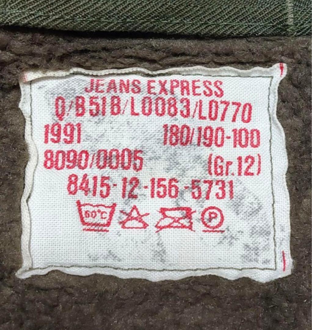 91年 ドイツ軍 実物 フィールドパーカライナ ー付き ミリタリー モッズコート